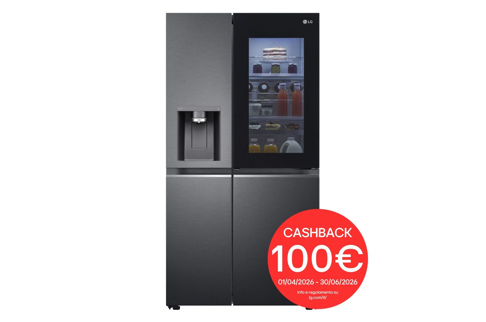 Foto frontale frigorifero GSXV91MCAE con cashback